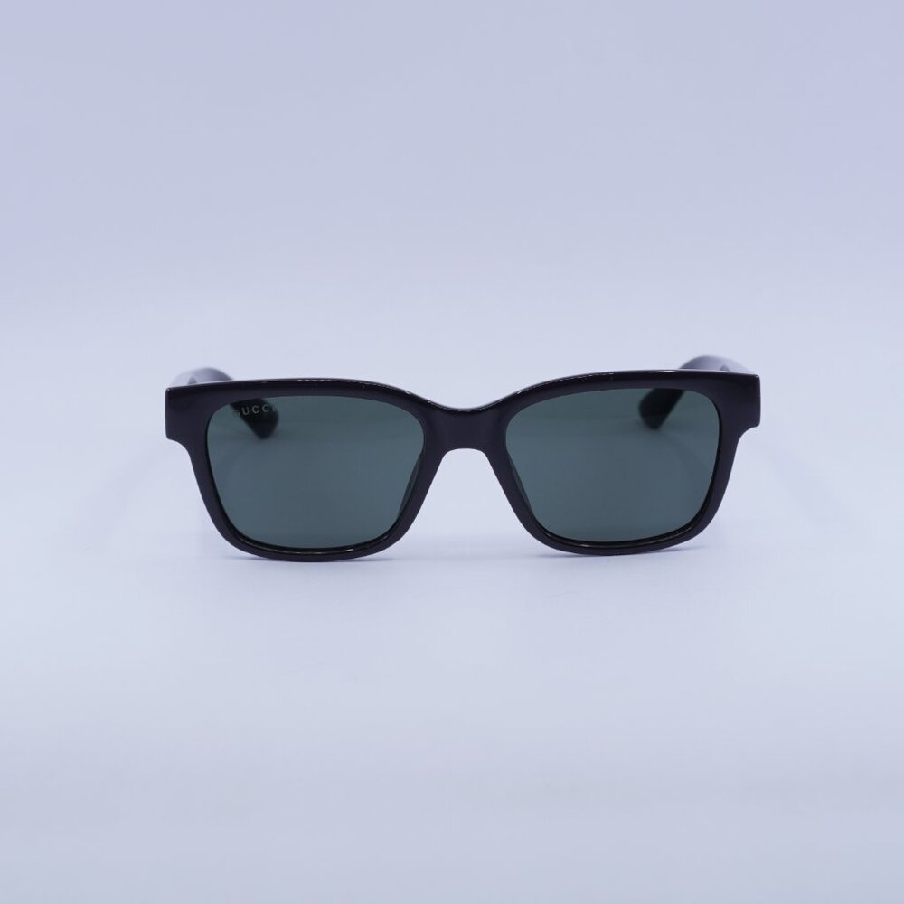Gucci GG1716S 003 Sunglasses Grey Square Frame, Grey Lenses - Picture 3 of 11